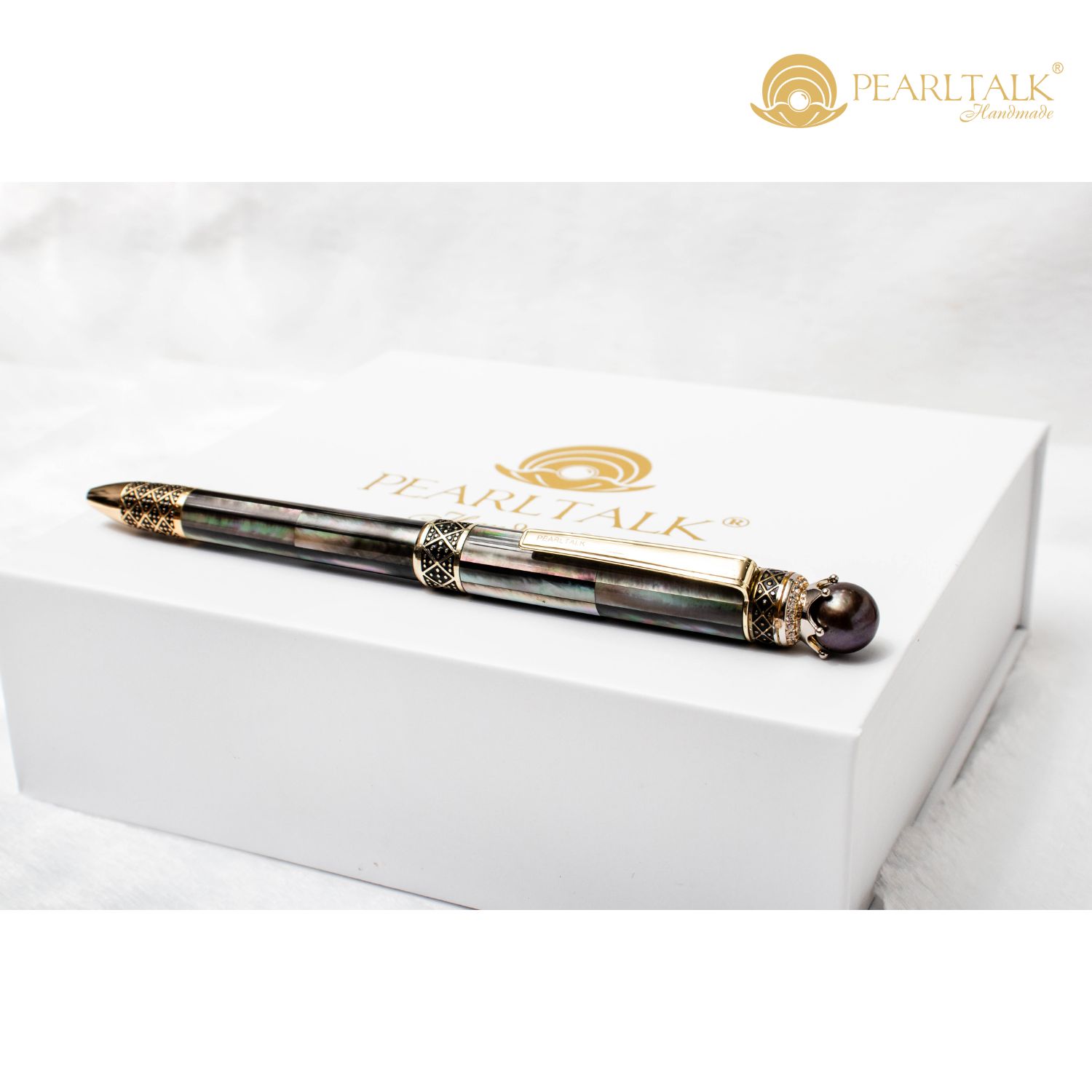 BÚT KING PEARL PEN 03 - ĐEN TAHITI(Tặng kèm đế cắm bút trị giá 1.500.000Đ)